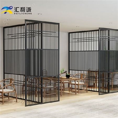 长虹玻璃屏风多种样式不锈钢隔断客厅装饰定制