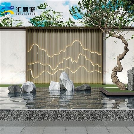背景不锈钢镂空屏风隔断 带造型激光金属雕花屏风隔断
