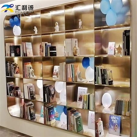 多层不锈钢置物架 欧式金属客厅别墅展示装饰架定制