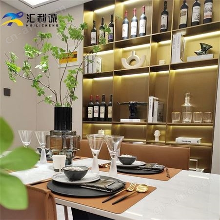 嵌入式不锈钢壁龛 别墅酒店背景装饰柜置物柜