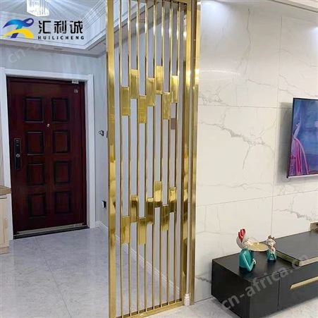 东莞不锈钢雕花镂空屏风定制 大型雕花酒店屏风隔断
