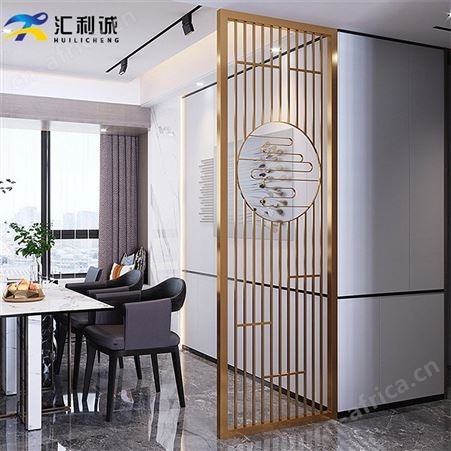 福建不锈钢屏风批发 玫瑰金屏风隔断客厅