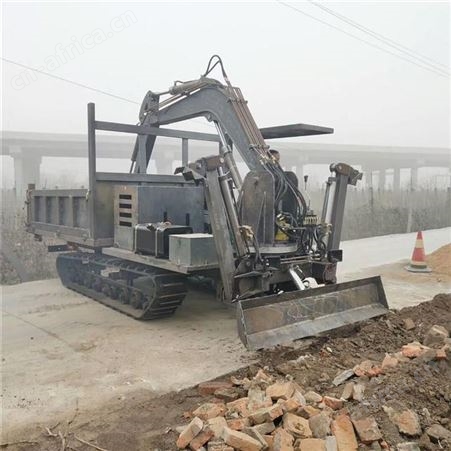浙江鑫塔拉土煤矿专用挖掘机 小型随车挖可定制