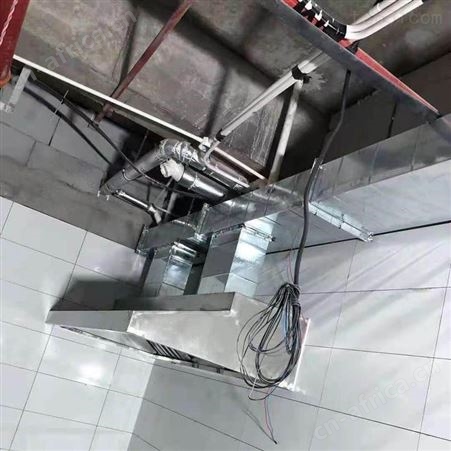 永康通风管道安装加工电话 永康油烟管油烟罩安装净化器