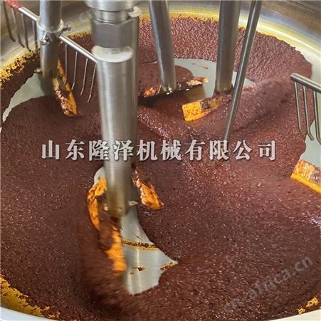 麻辣烫调味料代加工炒制设备-小龙虾酱料烧烤料炒锅-火锅底料炒锅
