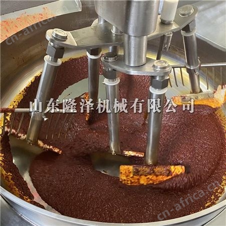 麻辣烫调味料代加工炒制设备-小龙虾酱料烧烤料炒锅-火锅底料炒锅