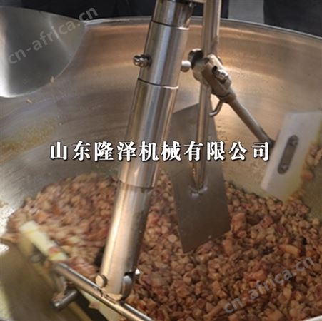 200L厨房鸡蛋馅炒锅 鸡蛋液搅拌炒锅-炒100斤鸡蛋用的炒制机器 全自动炒蛋锅