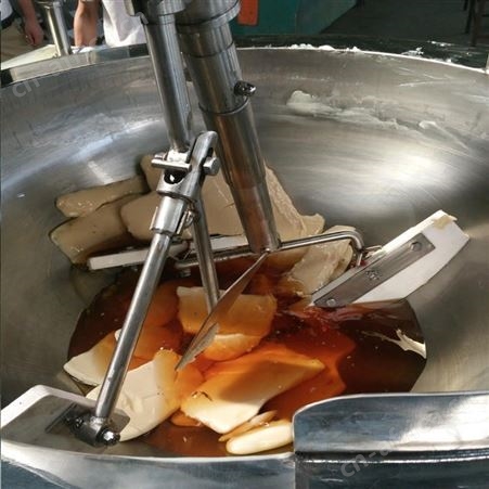 燃气辣椒酱炒锅 火锅底料设备  电磁行星搅拌炒锅 麻辣烫底料机器