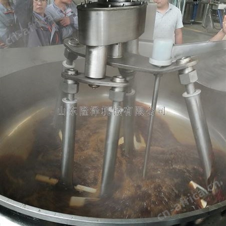 隆泽火锅炒料机器设备 火锅炒料机