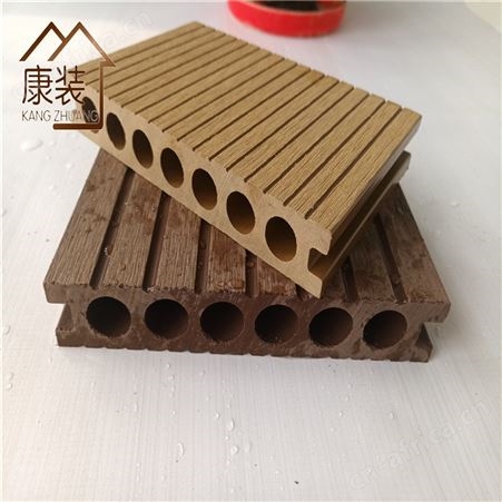 木塑立柱护栏辅料 塑木地板 户外阳台庭院花园长条露台防水地垫木塑