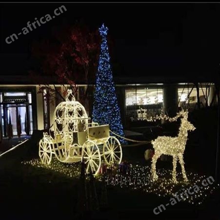 利达6米8米大型圣诞树户外酒店商场3米5米7米12米框架树10米场景定制