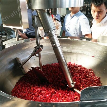 火锅菌汤料搅拌炒锅 隆泽清油酱料炒料机 诸城火锅料炒锅加工设备