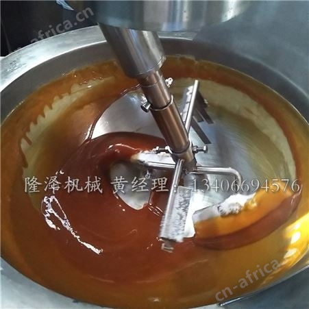 大型全自动电磁加热花生糖翻炒锅 不沾底雪花酥熬制设备 工业牛轧糖行星炒锅