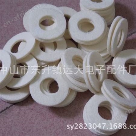 供应白色T5.0家具脚垫 圆形防滑垫 毛毡桌椅防护垫 消音防护垫