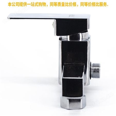 盖香云暗装混水阀太阳能热水器开关混合阀暗装淋浴龙头大四方淋浴