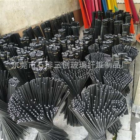 厂家生产2mm-86mm玻璃纤维拉挤圆管 颜色可订制长度可裁切