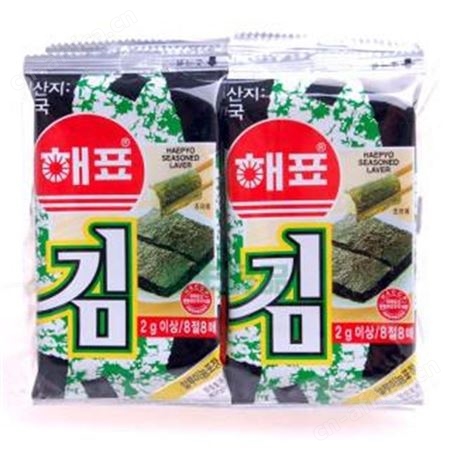 韩国食品进口清关，进口韩国食品公司