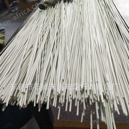 专业生产耐高低温防腐纤维棒 玻纤棒户外小拱棚支架 葡萄架纤维杆