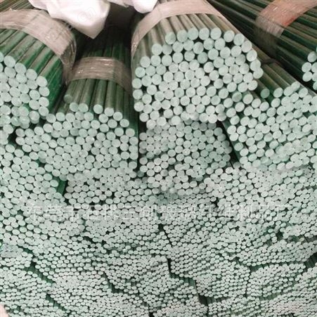 专业生产耐高低温防腐纤维棒 玻纤棒户外小拱棚支架 葡萄架纤维杆