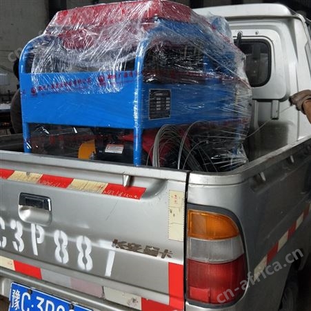 广源牌大功率移动式高压水射流下水道冷水疏通清洗机