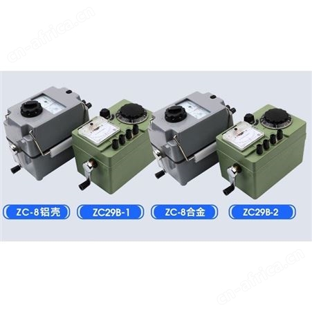 ZC29B接地电阻测试仪500V1000V地阻表摇表防雷检测高精度