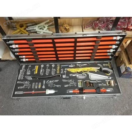 1.8m高压组合绝缘杆工具箱 可更换操作头组合工具箱 厂家供应