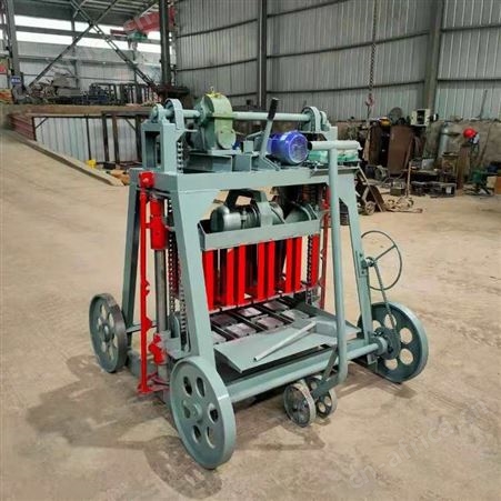 标砖混凝土垫块机 荷兰砖移动砖机 UT型水渠砖成型机