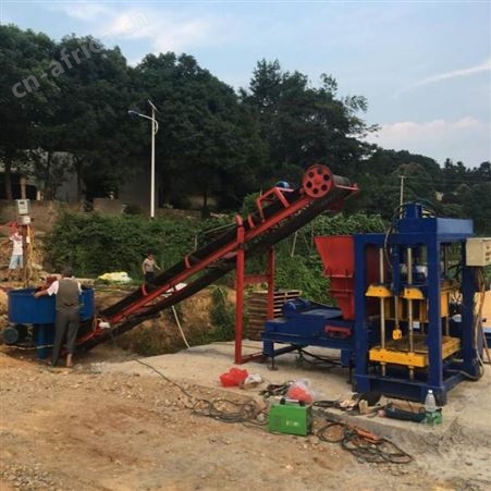 新型粉煤灰制砖机 全自动液压水泥砖设备 4-15砌块成型机