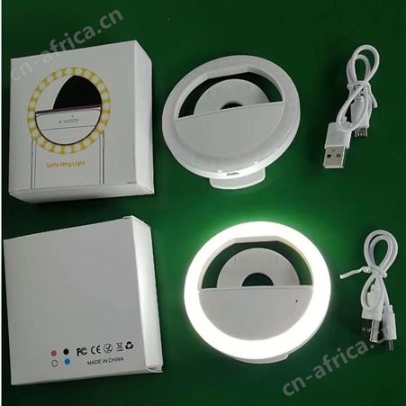 充电款50mA 150mA手机补光灯28颗LED直播补光灯自拍灯 圆形美颜环形灯 主播补光灯工厂