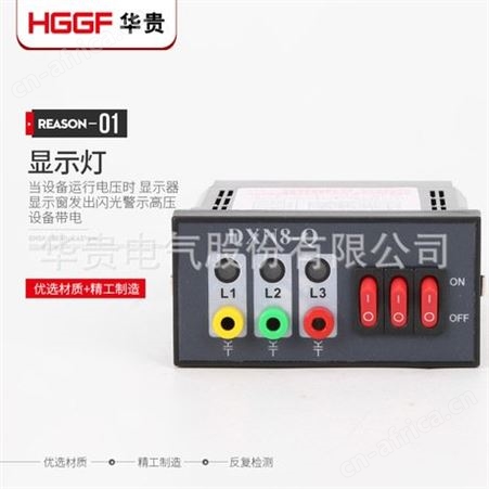 DXN8-Q高压带电显示装置，带闭锁92*45带电显示器，华贵电气