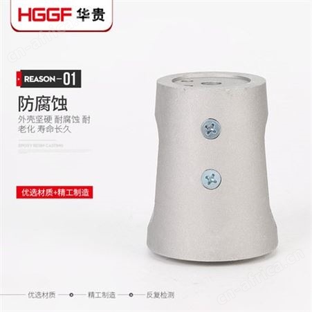 SF6环网柜上下熔丝座，高压熔断器配件，华贵电气