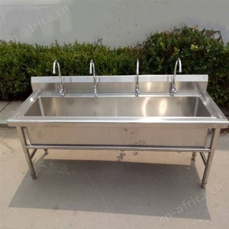 厂家批发不锈钢三槽水槽厨房洗菜盆洗手池304酒店商用不锈钢水池