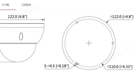 大华200万单灯防暴半球摄像机DH-IPC-HDBW1230R