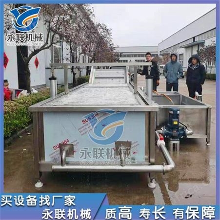 鸡爪清洗解冻卤制设备 鸭翅鸭脖解冻卤煮流水线