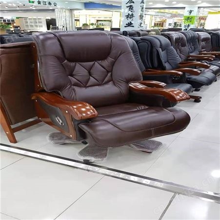 老板椅 旭峰家具 实木老板椅 办公椅厂家
