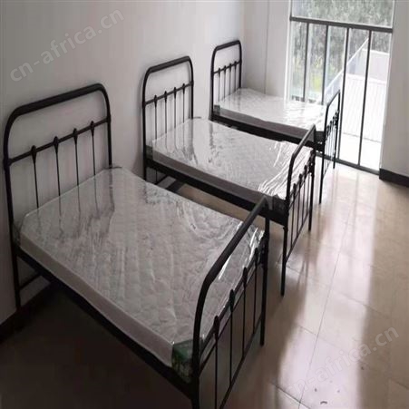 定制钢制单人床生产厂家 员工宿舍单人床 铁床 铁架床 旭峰家具