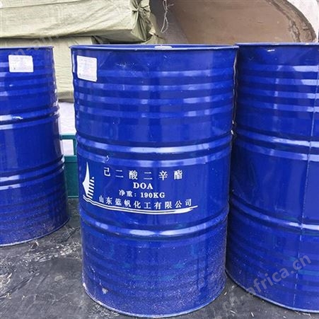 山东蓝帆 DOA增塑剂 己二酸二辛酯 DOS耐寒增塑剂