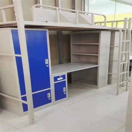 员工高架床组合 上下床生产厂家 学生公寓床组合 旭峰家具 现货供应
