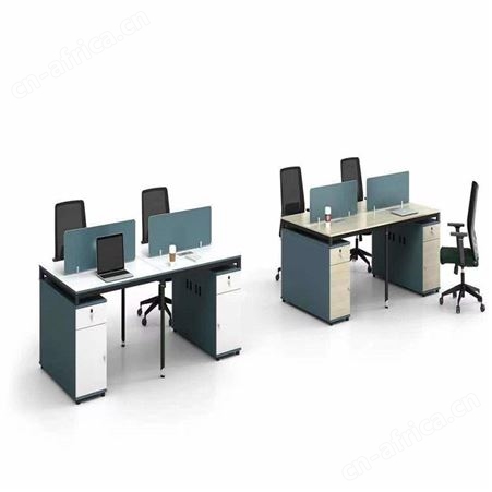 屏风电脑桌厂家 简约职员办公桌组合 天津旭峰家具 现货供应 