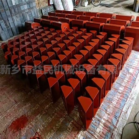按图定制塑料提升斗胶带式斗提机配件益民垂直粮食瓦斗输送机