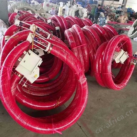 家用绞龙上料机多用途杂粮软管输送机益民软蛟龙抽稻机