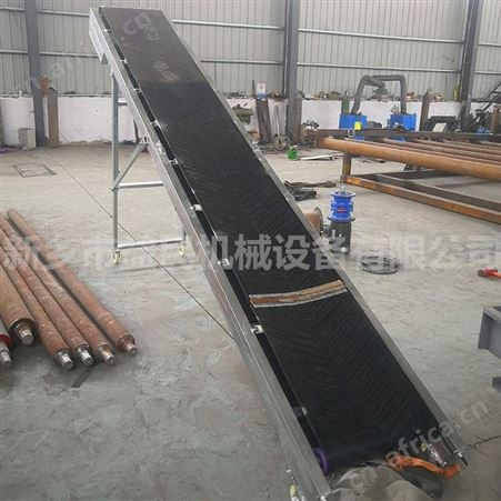化肥简易车载输送机益民沙石装车上料输送机YML折叠式皮带机