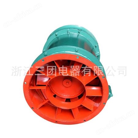 三团矿用隔爆型轴流式局部通风机YBT-30KW矿用防爆风机排烟机