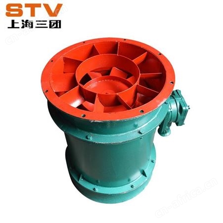 防爆排风机 (FBY)YBT-2.2KW矿用隔爆轴流式局部通风机YBT32-2/380V三团