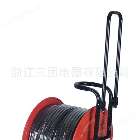 顺通2*4㎡电缆卷线盘100M便携式手提移动电缆盘线缆盘拖线盘 电缆绕线盘