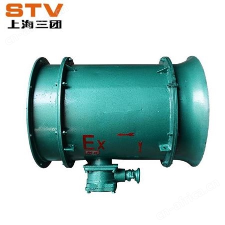 防爆排风机 (FBY)YBT-2.2KW矿用隔爆轴流式局部通风机YBT32-2/380V三团