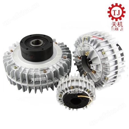 实力工厂 水冷却磁粉离合器TJ-POC-B-Y-20 电磁粉末式离合器24V