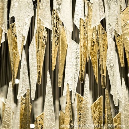 非标艺术吊灯商场中空大厅别墅酒店大堂售楼部工程灯具定做双庆灯饰