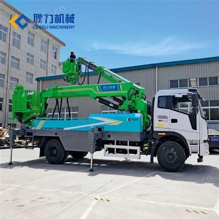 耿力车载式立拱架台车  锚杆网片安装 隧道 辅助吊篮 安全施工