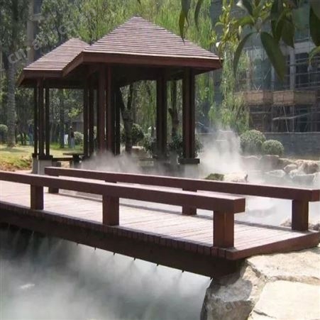 盟辉园林喷泉设计施工美化场景专业团队设备可定制波光泉互动感应